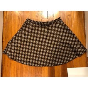 Houndstooth Skater Skirt